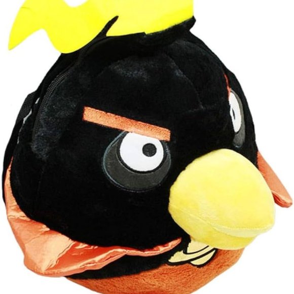 Angry Birds Space 16" Plush: Black Bird - Picture 1 of 3